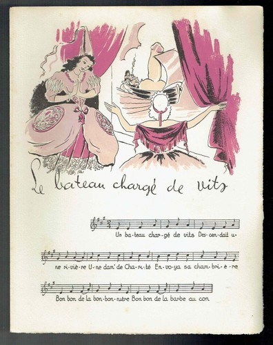 Curiosa partition chanson - curiosa,