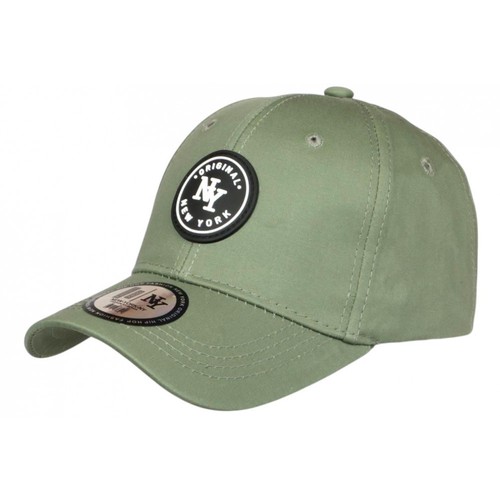 Casquette verte ecusson - ny,