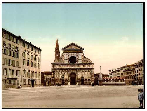 Firenze piazza chiesa di - piazza,