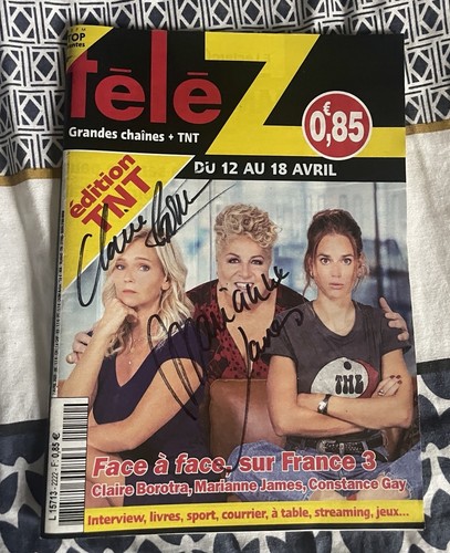 Magazine tele autograph - magazine,