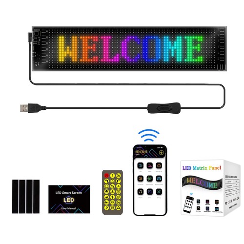 Yeux led pour camion flexible - led,