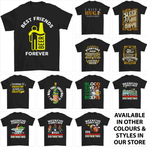 Shirt alcool pour hommes - d'alcool,