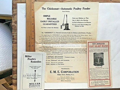1925 miller poultry remedies - miller,