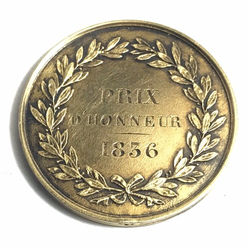 Médaille jeton vermeil - en,