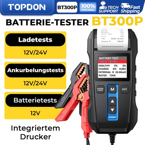 Topdon bt300p testeur - bt300p,