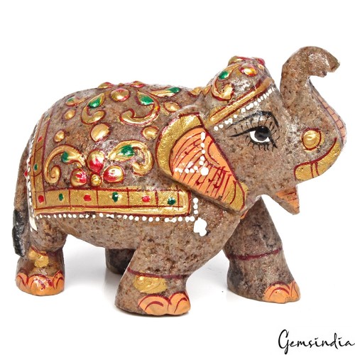 Statue éléphant trunk - statue, up