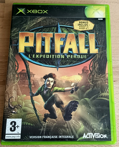 Xbox pitfall expédition - xbox, l'expédition