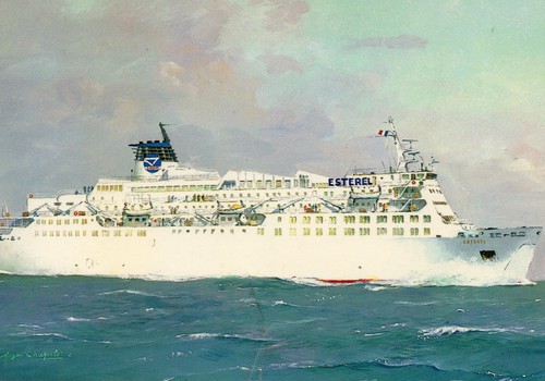 Sncm esterel car - car, ferry