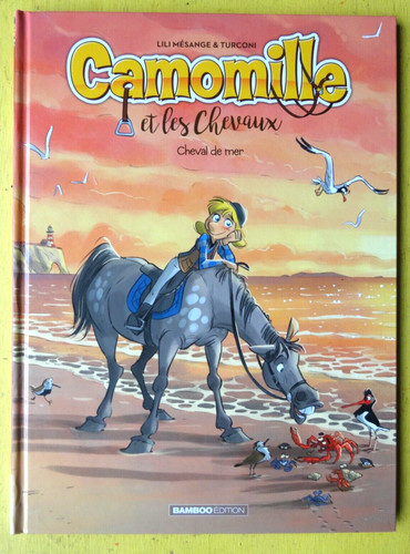 Camomille les chevaux - bd,