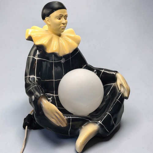 Vintage french pierrot clown - french,