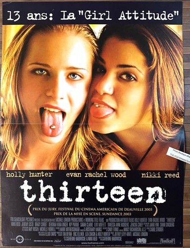 Affiche cinéma thirteen - cinéma,