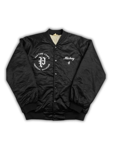 Veste satin vintage pastime - satin,