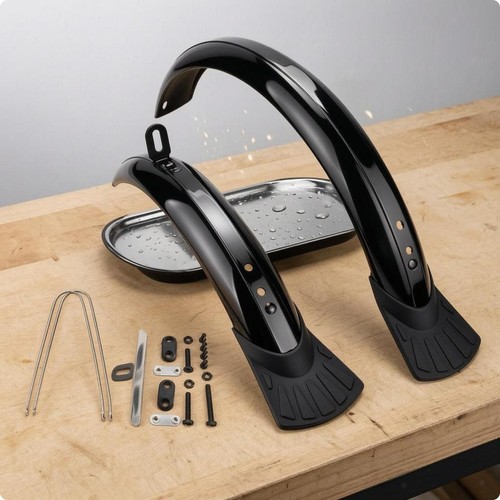 Garde boue noirs pour - noirs, (paire)