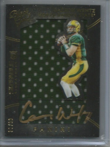 Carson wentz 2016 panini - wentz, black
