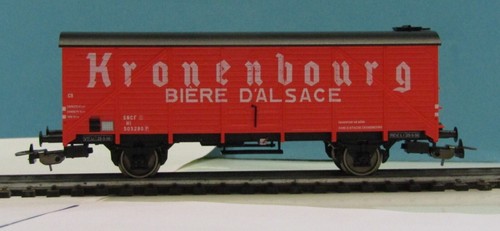 Wagon couvert bière - wagon,