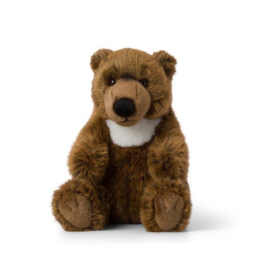 Wwf peluche grizzly assis - peluche,