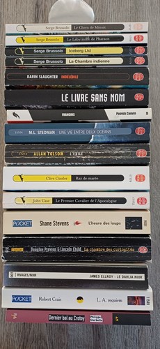 Lot livres poche - 16,