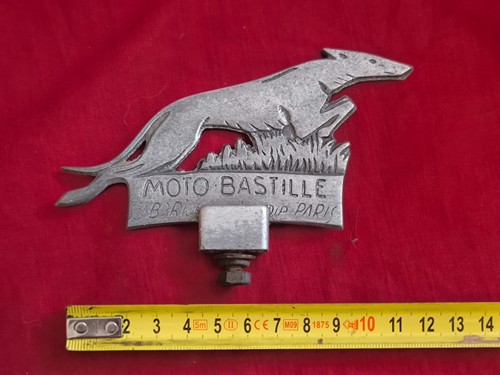 Mascotte aluminium moto - mascotte,