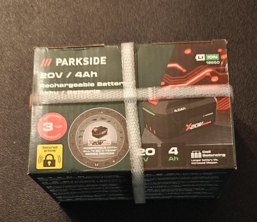 Batterie parkside 20v - 20v, 4ah