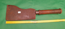 Outil Ancien feuille de boucher Fer Forgé old butcher's knife hachoir
