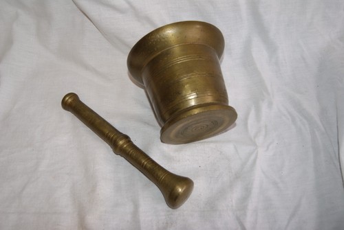 Mortier bronze eme avec - mortier,