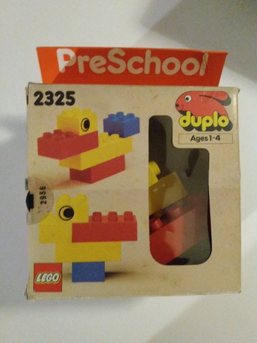 Lego 1985 preschool 2325 duplo - 1985,