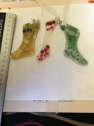 Bas noël verre fondu - de,