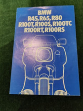 moto BMW R45 R65 R80 R100T R100S R100TC prospectus brochure catalogue dépliant