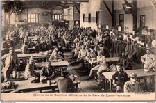 26372 cpa 69 Oeuvre de la cantine militaire de la Gare de Lyon Perrache