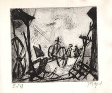 GUYOT   PAUL   GRAVURE EN NOIR ET BLANC