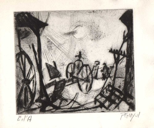 Guyot paul gravure - guyot,