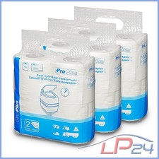 PAPIER TOILETTE CHIMIQUE AUTO-DISSOLVANT 2 PLIS CAMPING CARAVAN 12 ROULEAUX