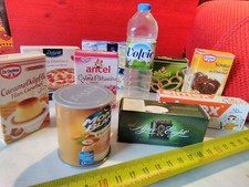 LOT de 10 Boite - Conserve Alimentaire - pour Cuisine - Caddie course - Dinette