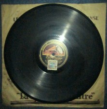 Chanson pour petit cheval SEVERAC +Les berceaux ​FAURE PANZERA Opera vinyle 78 T