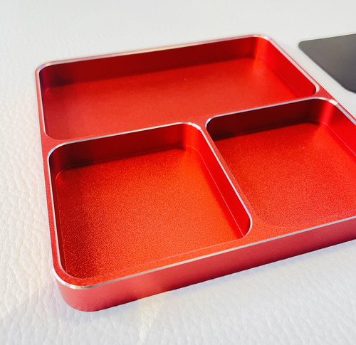 Anodized alu box magnet pad - anodized,