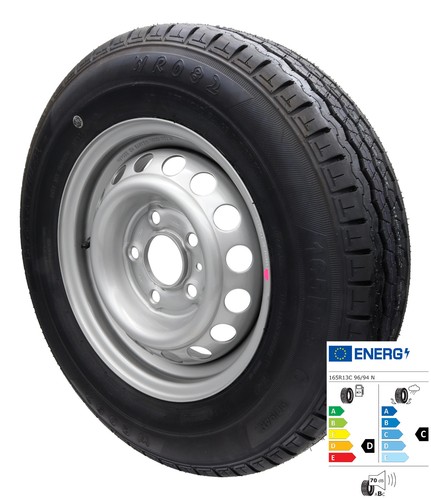Roue complète 165r13 94n - c, 96/94n