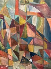 Painting Peinture Huile Papier