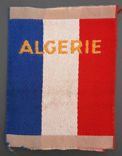 Insigne tissu algerie - insigne, ut
