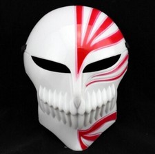 Bleach Masque Rouge Ichigo Kurosaki De La Mort Anime  Halloween Cosplay Costume 
