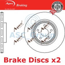 2X Apec Freins Disques Vented