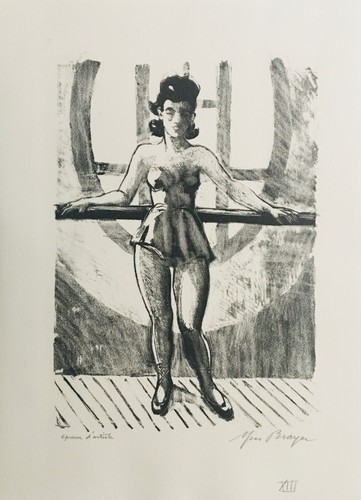 Yves brayer danseuse à la - -,