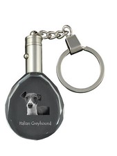 Italien, Italian Lévrier - Pendentif Avec Einem Photo D'Un Chiens