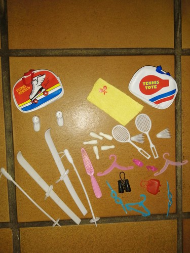 Lot anciens accessoires - , sport