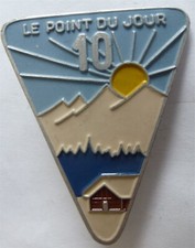 WW2-METAL peint CJF 12 BELLEDONNE Groupe 10 POINT du JOUR- CHANTIERS de JEUNESSE