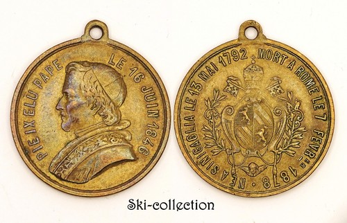 Médaille papale vatican - médaille, papale.