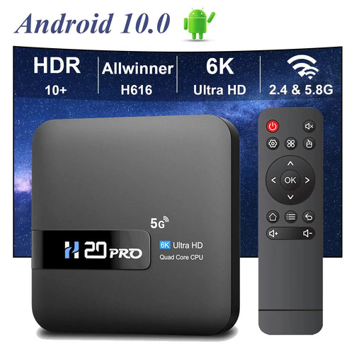 Smart box h20pro 2gb - tv, 16gb