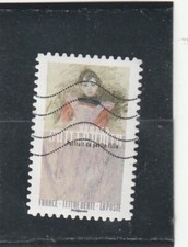 L5695 FRANCE timbre AUTOADHESIF N° 1266 de 2016 " Armand Guillaumin  " oblitéré