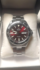 watch orient ray 3 red dial new with tags