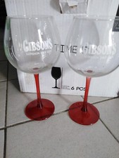 4 verres Gibson's cocktail