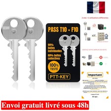 2 Clés Pass PTT | T10 + F10 |